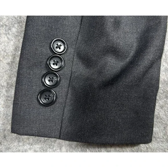 J. Crew Ludlow Blazer Men’s 38S Gray Loro Piana 100% Wool Two Button Coat READ